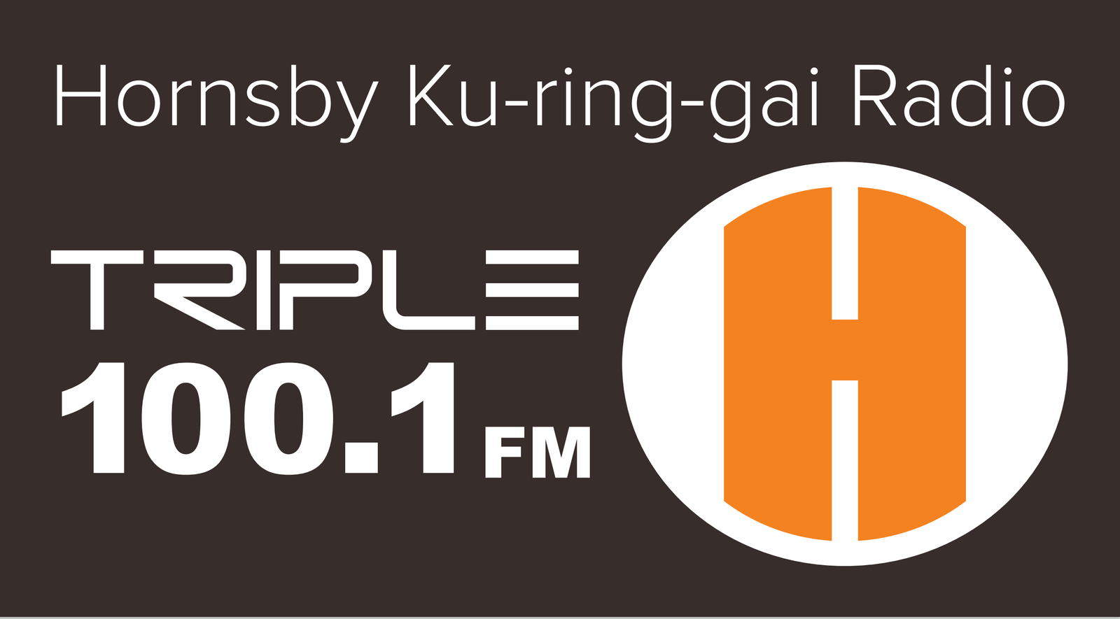 2HHH 100.1 FM Triple H logo