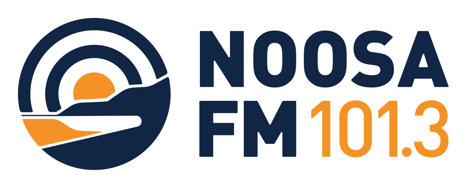 4NSA 101.3 FM Noosa FM logo