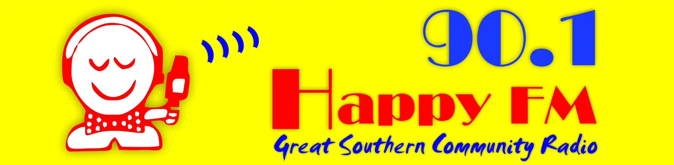 5GSFM 90.1 FM Happy FM logo