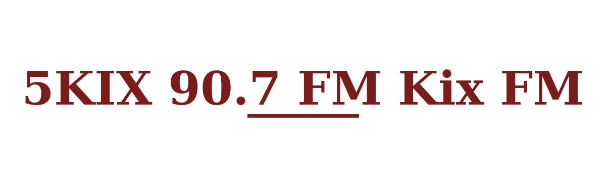 5KIX 90.7 FM Kix FM logo