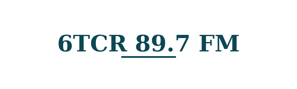 6TCR 89.7 FM logo