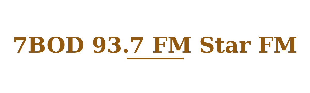 7BOD 93.7 FM Star FM logo