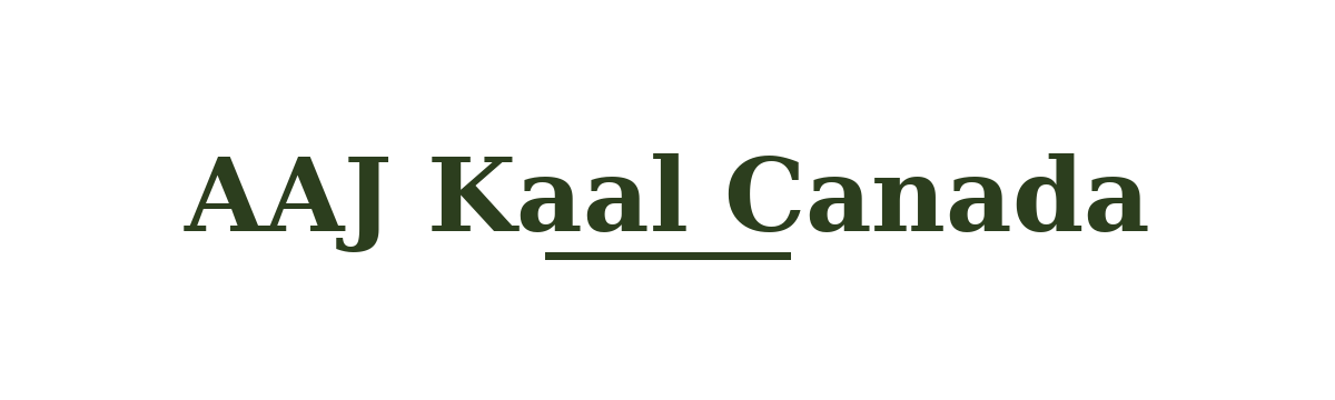 AAJ Kaal Canada logo