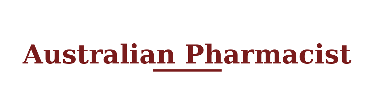 Australian Pharmacist logo