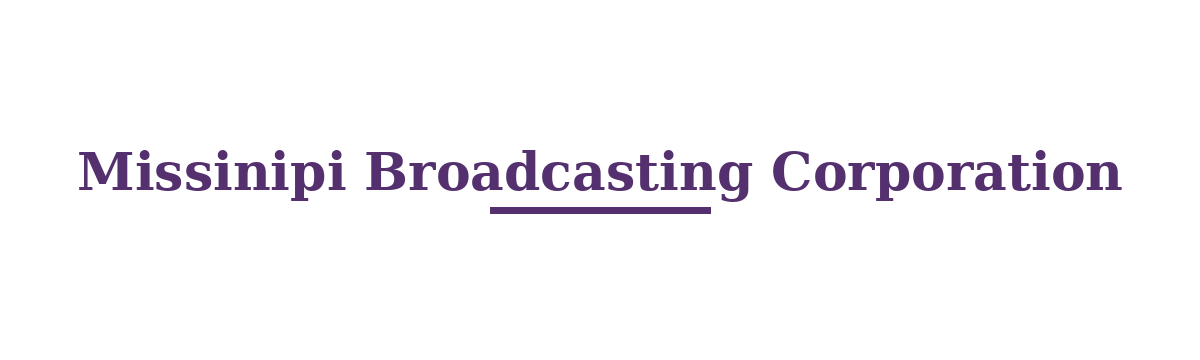 Missinipi Broadcasting Corporation logo