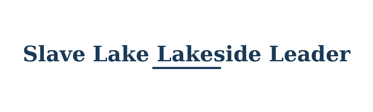 Slave Lake Lakeside Leader logo
