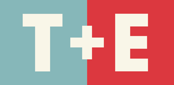T+E logo
