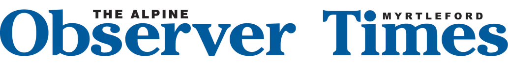 The Alpine Observer logo