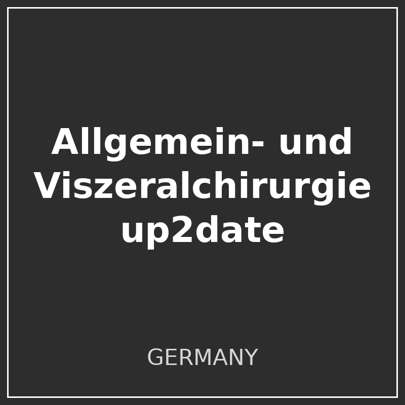 Allgemein- und Viszeralchirurgie up2date logo