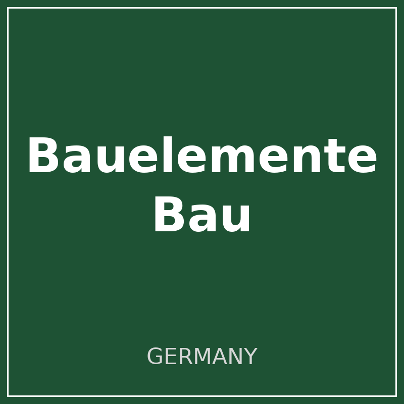Bauelemente Bau logo