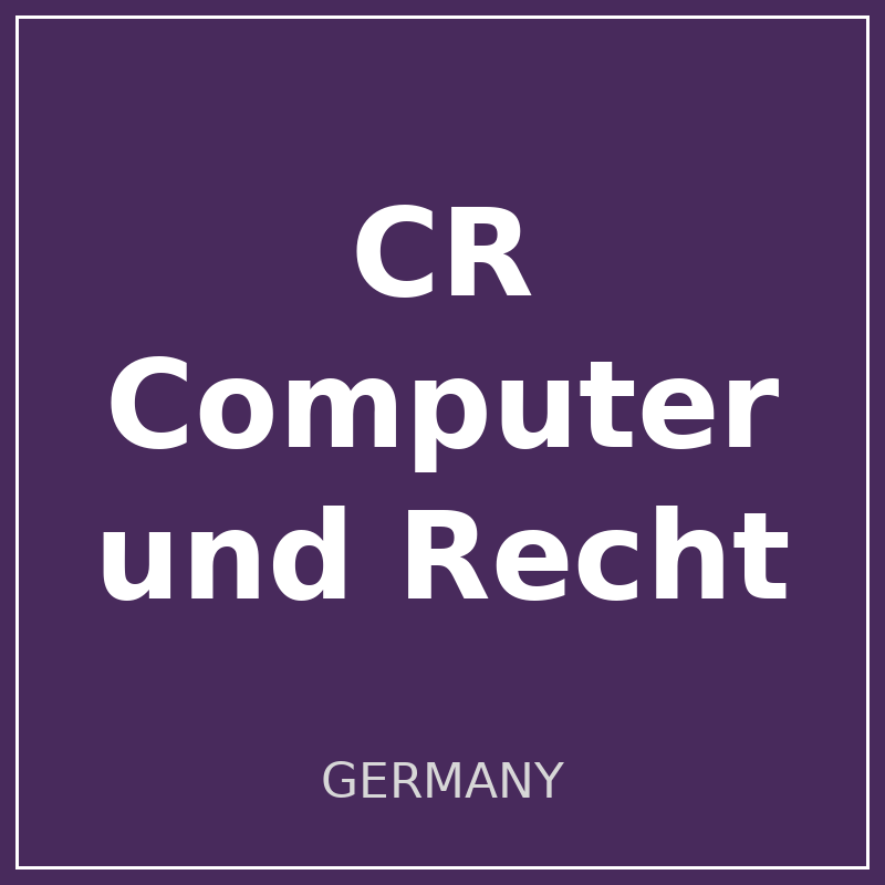 CR Computer und Recht logo