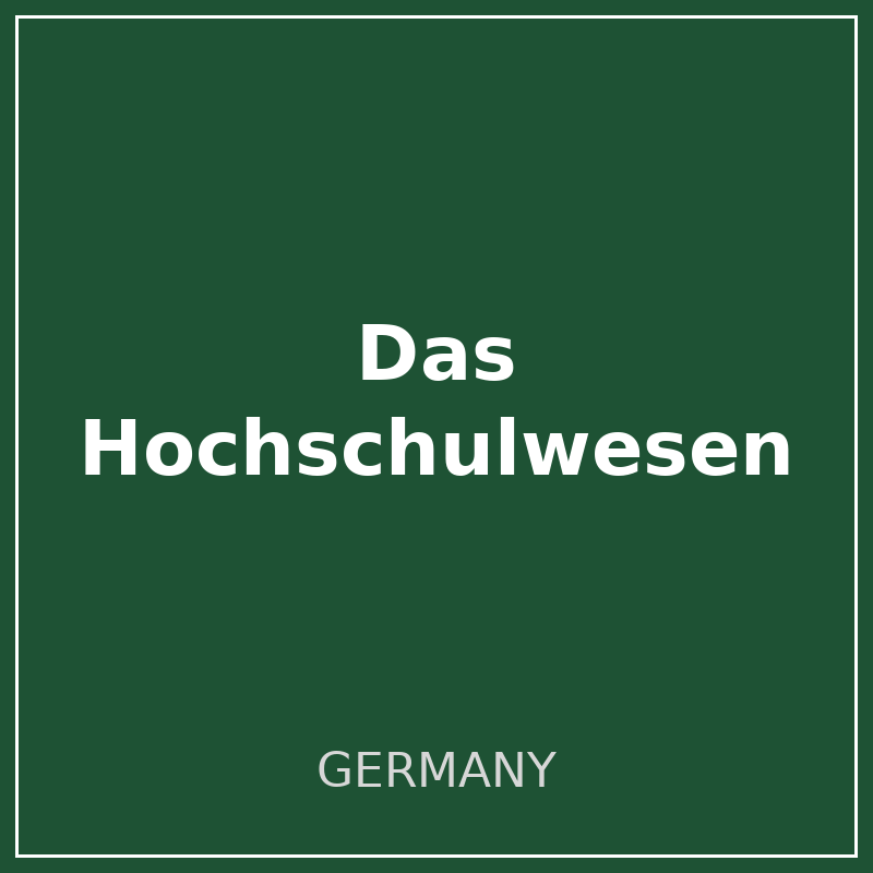 Das Hochschulwesen logo