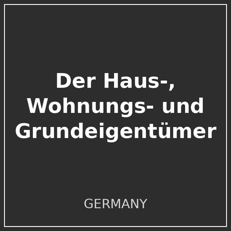 Der Haus-, Wohnungs- und Grundeigentümer logo