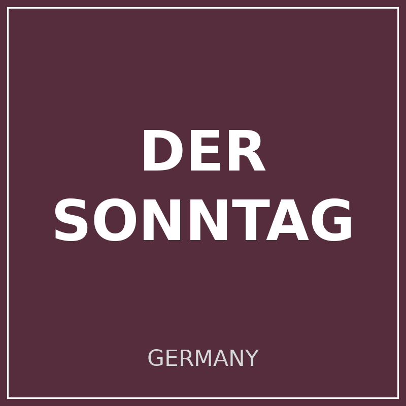 DER SONNTAG logo