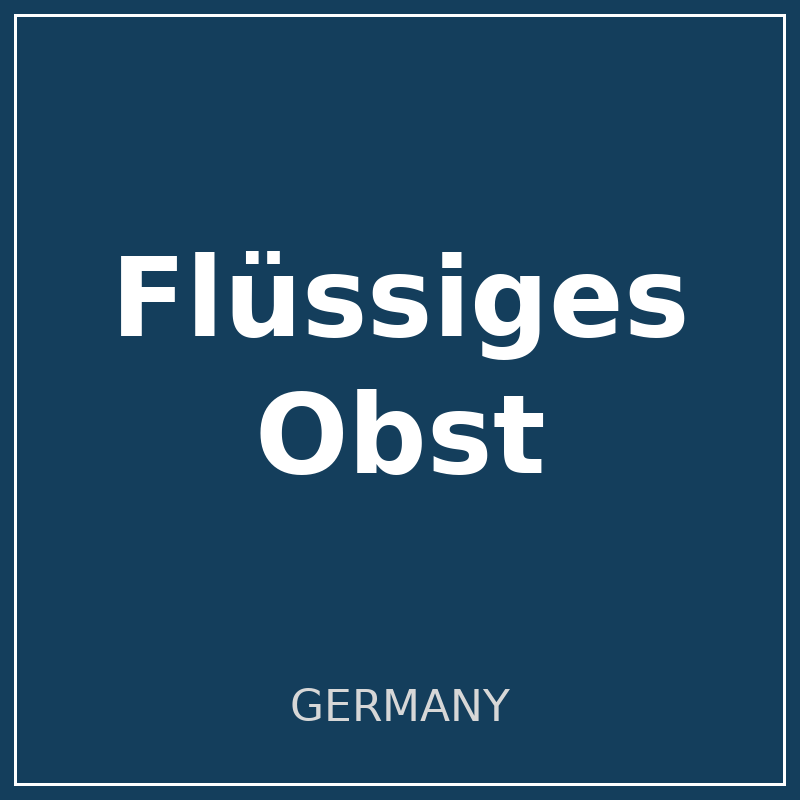 Flüssiges Obst logo