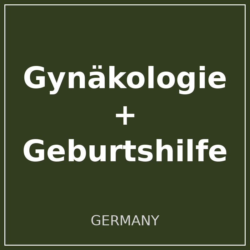 Gynäkologie + Geburtshilfe logo