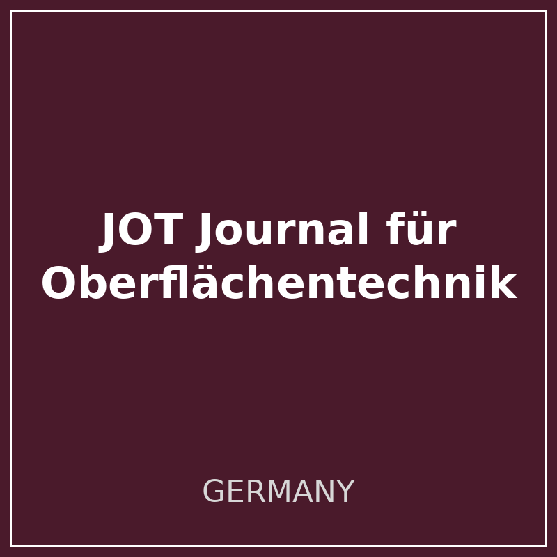 JOT Journal für Oberflächentechnik logo