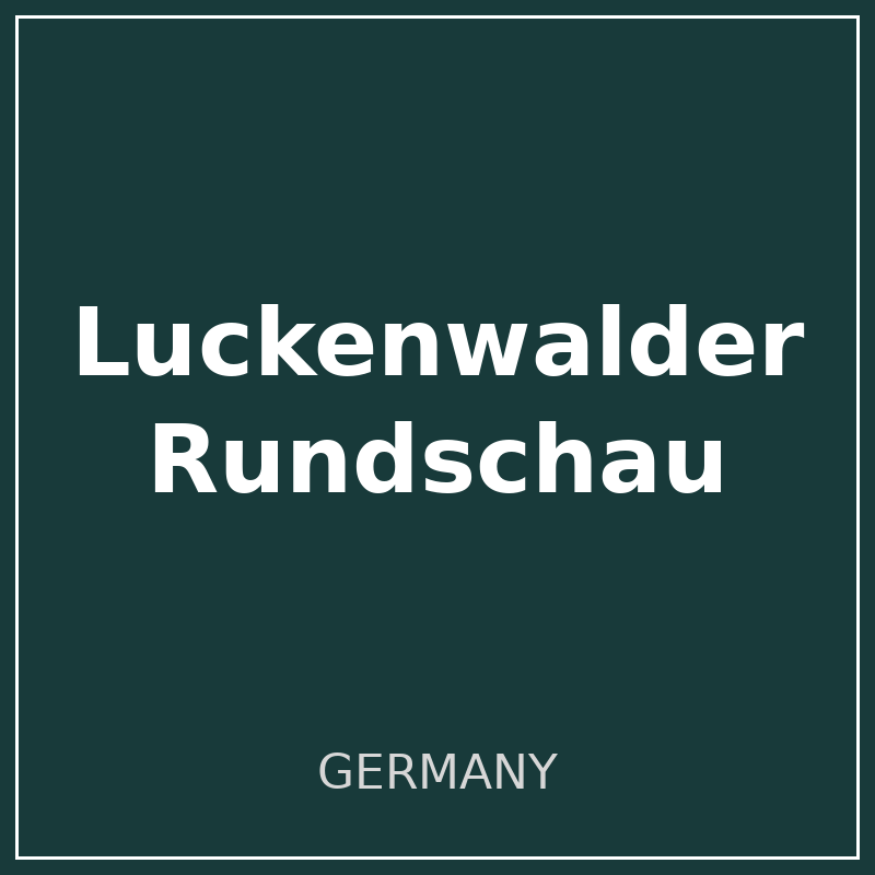 Luckenwalder Rundschau logo