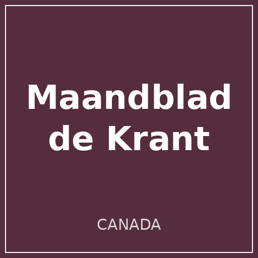Maandblad de Krant logo