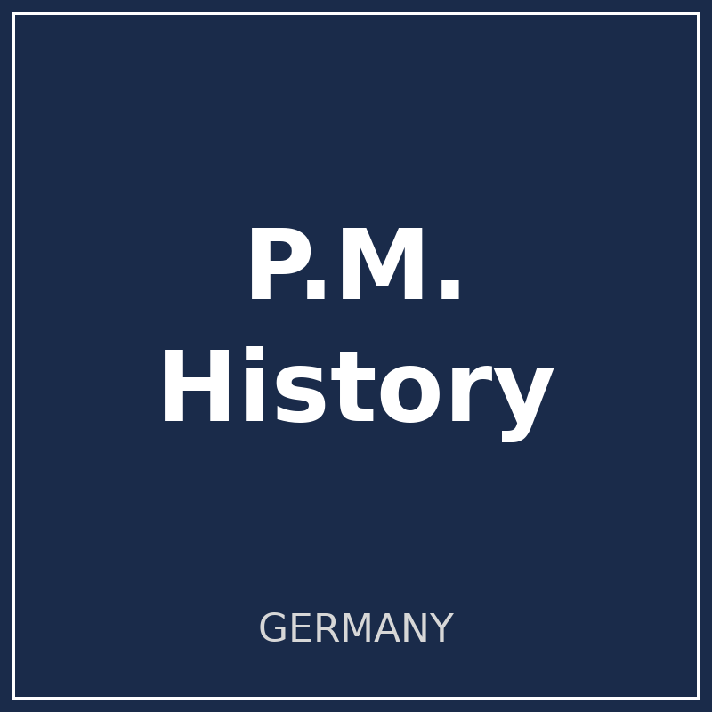 P.M. History logo