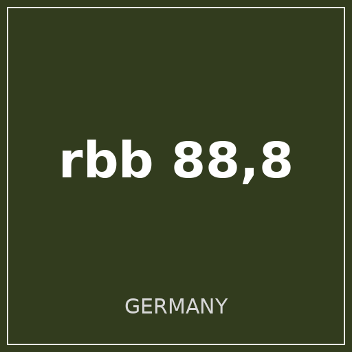 rbb 88,8 logo