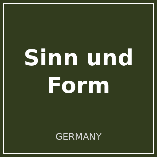 Sinn und Form logo