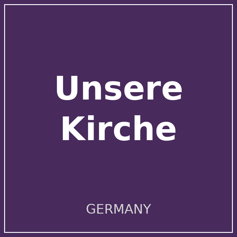 Unsere Kirche logo
