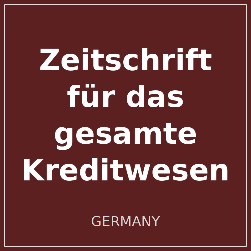 Zeitschrift für das gesamte Kreditwesen logo