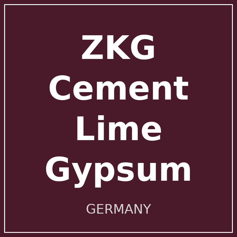 ZKG Cement Lime Gypsum logo